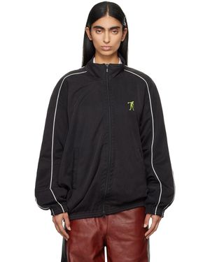 Doublet Zombie Silhouette Track Jacket - Black