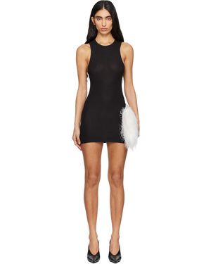 Wardrobe NYC Racer Tunic Minidress - Black