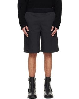 HELIOT EMIL Pulsar Cargo Shorts - Black