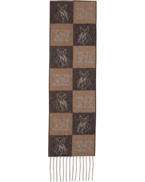 Max Mara Écharpe Zigote - Marron