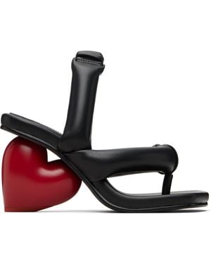 Yume Yume Love Heeled Sandals - Black