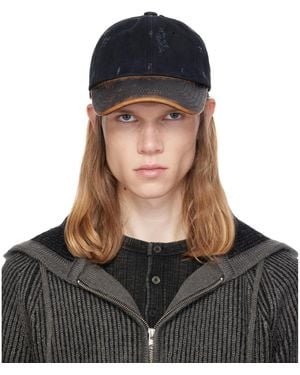 MMIC Patina Brim Cap - Black