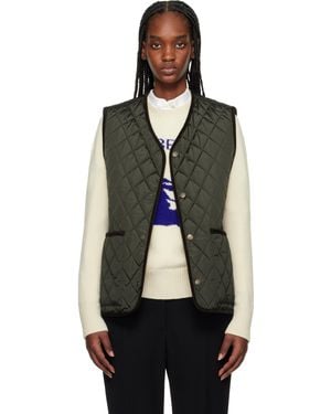 Burberry Quilted Nylon Vest - Black