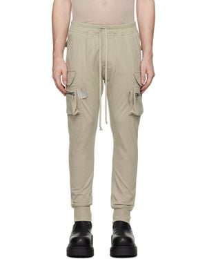 Rick Owens オフホワイト Porterville Mastodon カーゴパンツ - ナチュラル