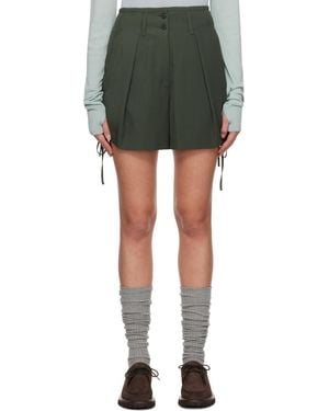 Weekend by Maxmara Khaki Aereo Shorts - Black