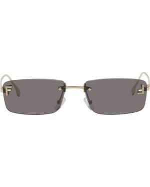 Fendi First' Crystal Sunglasses - Black