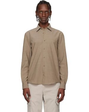BOSS Virgin Wool Shirt - Multicolour
