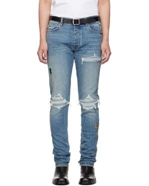 Amiri 'Chateau Keys' Mx1 Jeans - Blue