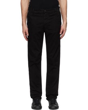Nudie Jeans Easy Alvin Trousers - Black