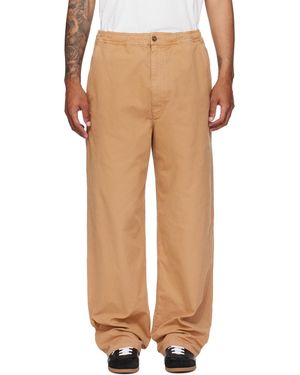 MM6 by Maison Margiela Cotton Canvas Trousers - Natural