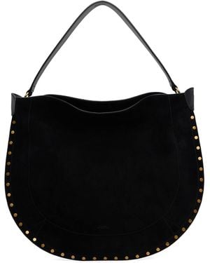 Isabel Marant Oskan Soft Tote - Black