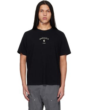 MM6 by Maison Margiela Logo T-Shirt - Black