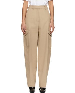Givenchy Cocoon Utility Trousers - Natural