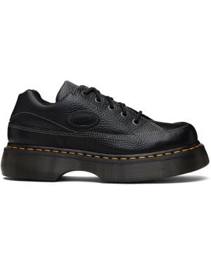 Dr. Martens Buzz 5-Eye Milled Nappa Leather Derbys - Black