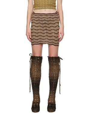 Isa Boulder Ssense Exclusive & Miniskirt - Black