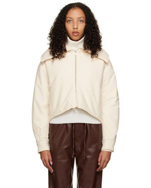 John Elliott Off- Scout Cropped Jacket - Natural