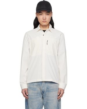 The North Face ホワイト Lightrange 長袖シャツ - ブラック