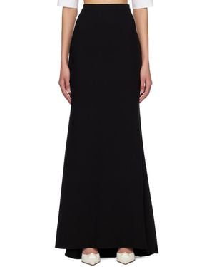 Valentino Fla Maxi Skirt - Black