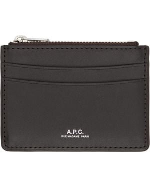 A.P.C. Paris Card Holder - Black
