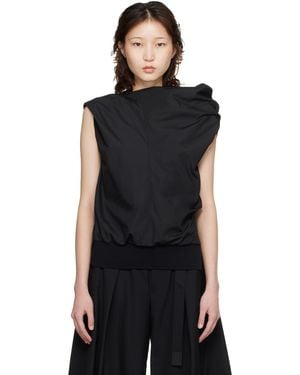 Sacai Poplin Blouse - Black