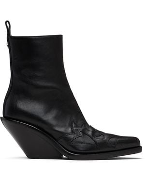 Ann Demeulemeester Heimo Ankle Boots - Black
