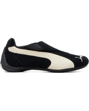 PUMA Baskets Slipcat Bleues - Noir