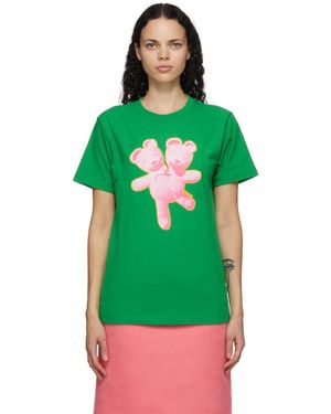 【新品】MARC JACOBS ビッグT シャツ⭐︎ロゴラインストーン MARC JACOBS - ロゴ ビッグ Tシャツ (MARC JACOBS/Tシャツ