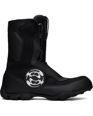 【関税込み】Rombaut ブラック Monk ブーツ Rombaut Monk Boots in Black | Lyst