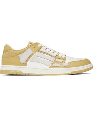 Amiri Ma Quad Debossed Classic Low Sneaker in White for Men