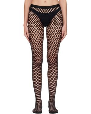 Wardrobe NYC Web Tights - Black