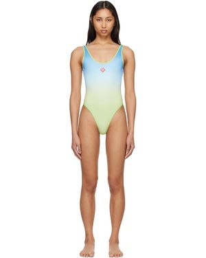 CASABLANCA Gradient Swimsuit - Black
