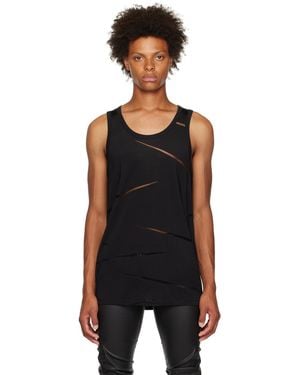 Louis-Gabriel Nouchi Slashed Tank Top - Black