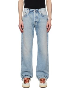 Lanvin ブルー ストレートレッグ ジーンズ