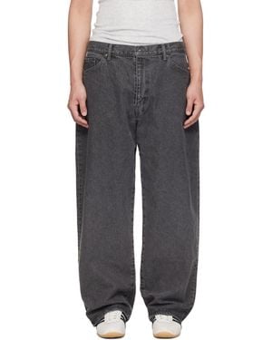 WTAPS 'Blues' Straight Jeans - Black