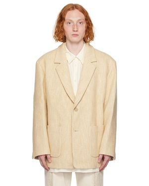 Amomento Oversized Blazer - Natural