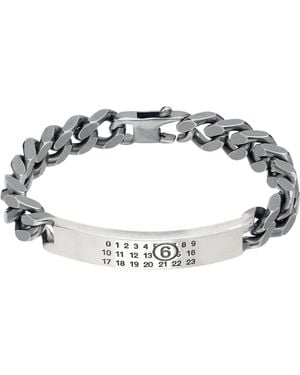 MM6 by Maison Margiela Classic Chain Bracelet - Metallic