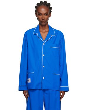 MAGNIBERG Dolce Pyjama Shirt - Blue