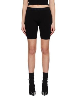 Juun.J Bicycle Shorts - Black