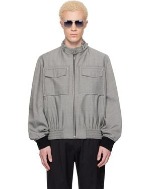 Lanvin Mohair Wool Jacket - Grey