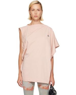 Vivienne Westwood Oversized Hebo T-Shirt - Pink