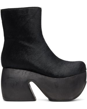 Comme des Garçons Bottes Noires Édition John Fluevog