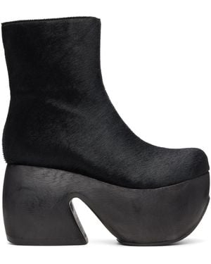 Comme des Garçons John Fluevog Edition Boots - Black