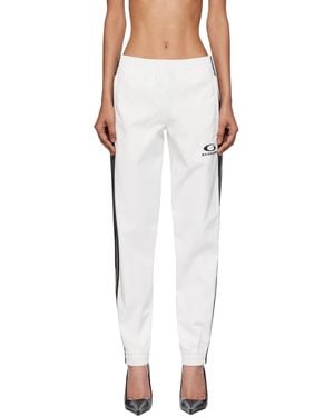 Balenciaga Striped Track Trousers - Black