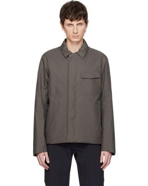Veilance Taupe Spere Insulated Jacket - Black