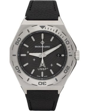 MICROMILSPEC Ussf Edition Space Force Watch - Black