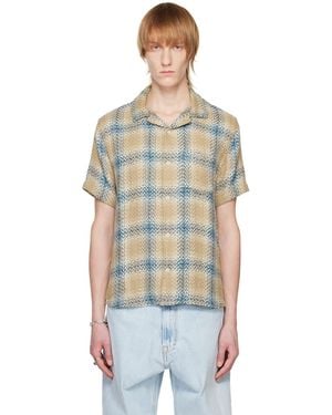 Corridor NYC Macro Plaid Shirt - Black