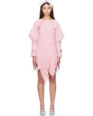 Ashley Williams Wing Midi Dress - Pink