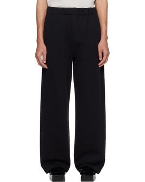 Jacquemus 'The Rond Carré' Sweatpants - Black