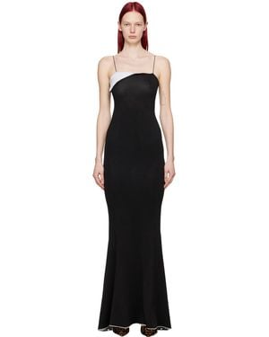 Jacquemus Les Sculptures 'La Robe Aro' Maxi Dress - Black