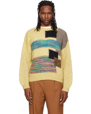 Magliano Pull Pasta Jaune - Multicolore